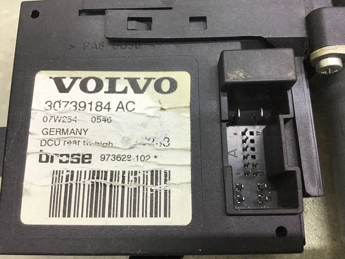Моторчик стеклоподъемника Volvo S40 (MS) 2004-2012 Моторчик стеклоподъемника Volvo S40 (MS) 2004-2012